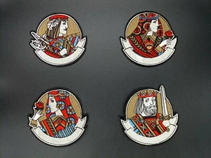 parche ropa cartas naipes poker juego azar patch Termoadhesivo clothes magia - Picture 1 of 17