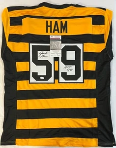 Jack Ham Pittsburgh Steelers Signed Autographed Jersey JSA COA HOF ‘88 - Picture 1 of 9