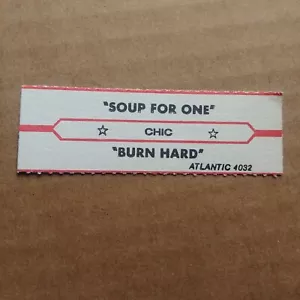 SCHICKE Suppe für einen/brennt harte Jukebox-STREIFEN Schallplatte 45 U/min 7" - Bild 1 von 1