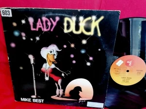 MIKE BEST Lady duck LP 1984 ITALY VG- Cosmic discoteca - Picture 1 of 1