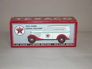 Camión de reparto sedán Texaco 1934 diecast 1:25 China como nuevo - Imagen 1 de 8