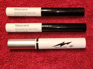 NUEVO PAQUETE DE 3 Rímel Negro Impermeable Jugando con Colores Maquillaje de Ojos Pestañas Largas - Imagen 1 de 6