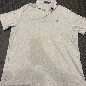 Polo Ralph Lauren Herren Gr. XL TG meliert grau Kurzarm Hemd weich - Bild 1 von 7