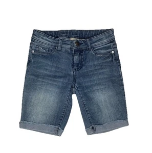 Cherokee Girls Medium Denim Shorts With Rhinestones - Picture 1 of 9