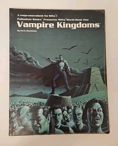 Rifts World Book One - Vampire Kingdoms - Palladium Books 802 1991 1st Printing - Imagen 1 de 10