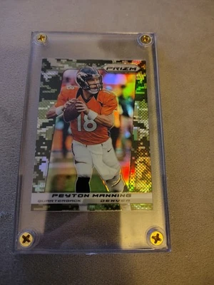2013 帕尼尼 Prizm 迷彩折射器 Peyton Manning #77 丹佛野马名人堂 SP — 第 1/3 张图片