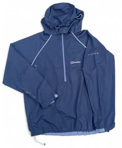 Berghaus Extrem Men’s Black Half-Zip Lightweight Jacket Smock - Large - Picture 1 of 19