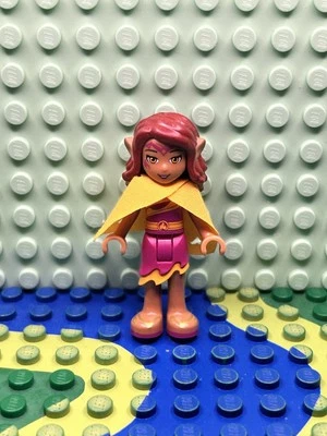 lego elfos minifiguras Azari Firedancer con capa Elf007 Foto 1 de 3