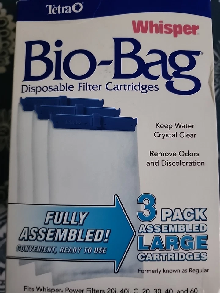 Cartucho Tetra Whisper Bio-Bag Mediano 3 paquete - Nuevo: ¡Envío Gratis! Foto 1 de 1