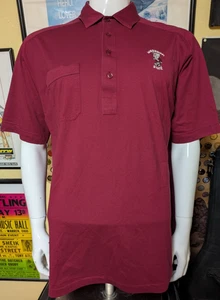 Vintage Antigua 70er 80er Mississippi State Bulldogs MSU Polo Large Bully Maskottchen - Bild 1 von 4