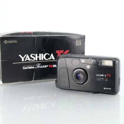 Yashica T4 Compact Film Camera Carl Zeiss  *READ DESCRIPTION BEFORE BUYING* - Image 1 of 4