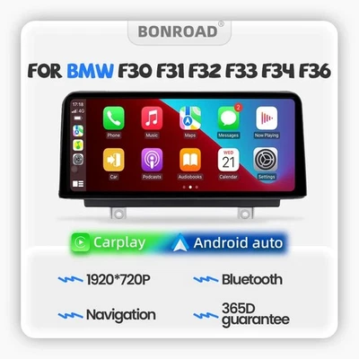 10.25 Wireless Carplay Android Auto Multimedia Per Bmw Serie 3 4 Nbt Evo - Immagine 1 di 4