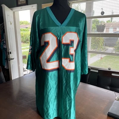 NFL 迈阿密多芬斯 RONNIE 棕色 NFL 球衣 XL — 第 1/4 张图片