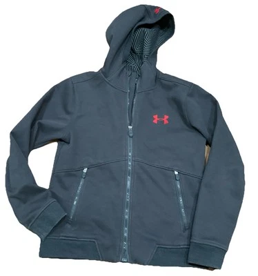 Under Armour UA Storm Coldgear Infrarrojo Chaqueta con Capucha Abrigo Niños Grande YLG Negro Foto 1 de 4