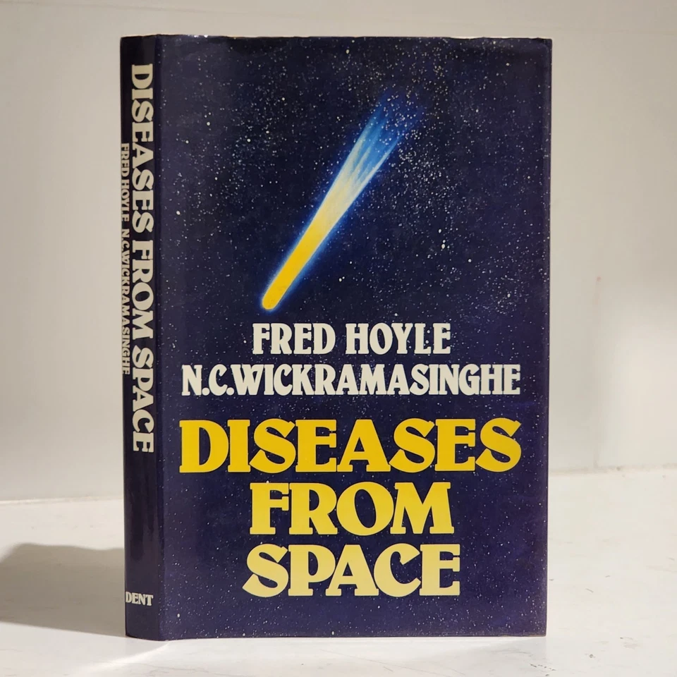 Diseases From Space by Fred Hoyle & N C Wickramasinghe - 1979 1st Edition HC DJ - Image 1 of 4