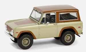 GREENLIGHT, FORD Bronco 1970 Beige et marron du film LOST – 2004-2010, échell... - Picture 1 of 2