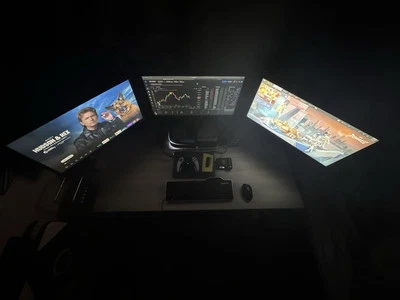 M8.1 Monitor Arm with Two-Piece Clamp Mount Base (HUMANSCALE) - Image 1 of 4