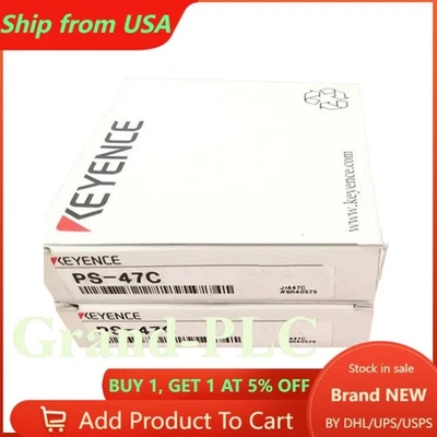 1PC New Keyence PS-47C PS47C Sensor In Box Free Shipping - Image 1 of 4