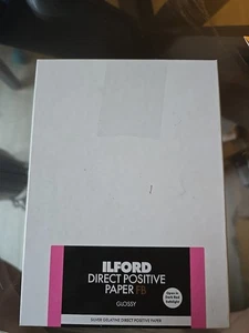 Ilford direct positive Paper FB 5x7 25 Sheets - Picture 1 of 3