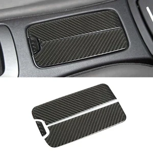 3pc RHD Carbon Fiber Rear Armrest Box Panel Cover For BMW M3 E92 Coupe 2007‑2013 - Picture 1 of 4