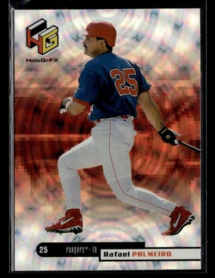 1999 Upper Deck HoloGrFX Rafael Palmeiro #58 - Image 1 of 2
