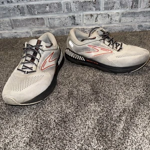 Scarpa da corsa uomo Brooks Beast GTS 23 Sample grigio arancione nuova taglia 11 4E - Foto 1 di 8