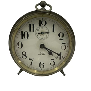 Westclox Big Ben antiker Zapfenbeinwecker 1910er 20er Jahre Teile/Reparatur - Bild 1 von 6