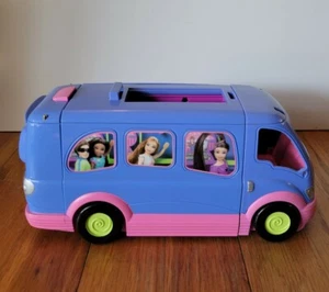 2004 Polly Pocket Party Bus Wohnmobil Van Lichter Sounds selten Vintage lila Disco - Bild 1 von 7
