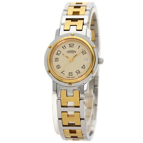 HERMÈS HERMES Clipper Oldt Beltogi Orologi CL4.220 Acciaiocolore Inox 