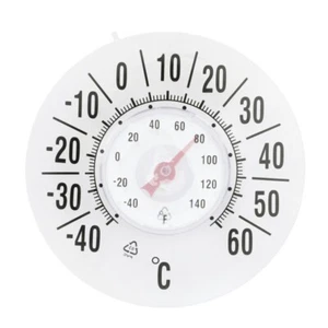 Dial Type Suction Cup Thermometer Temperature -40-60℃ -40-140°F for Home - Picture 1 of 7