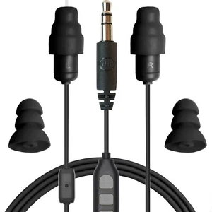 Plugfones Guardian Plus Ohrstöpsel mit Audio Kopfhörer 26 dB NRR Arbeit Ohrhörer - Bild 1 von 9