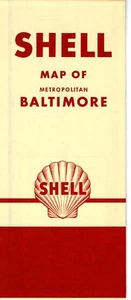 Shell Road Map 1953: Baltimore NOS - Imagen 1 de 1