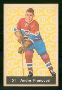 ANDRE PRONOVOST  1961-62 PARKHURST  NO 51  EXMINT+    63332 - Picture 1 of 2