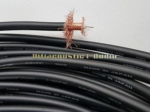 Canare Pure Copper 75Ohm Coaxial Digital Cable TV Audio Vedio Cable Japan Made  - Picture 1 of 4