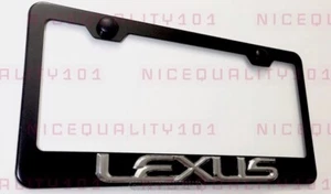 3D Lexus Stainless Steel Finished License Plate Frame Rust Free - Picture 1 of 5
