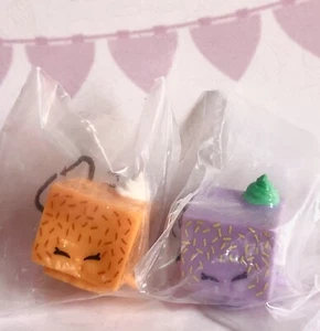 New Shopkins Food Fair Lammy Lamington FF-006 FF-024 Purple Orange Lot Set - Picture 1 of 1