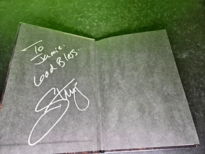 STING Moment of Truth SIGNED by Steve Borden, 2004 Thomas Nelson HB, WRESTLING - Picture 1 of 13