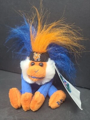 University Of Florida  Gators Orange Blue Monkey Plush Key Chain New - Image 1 of 4