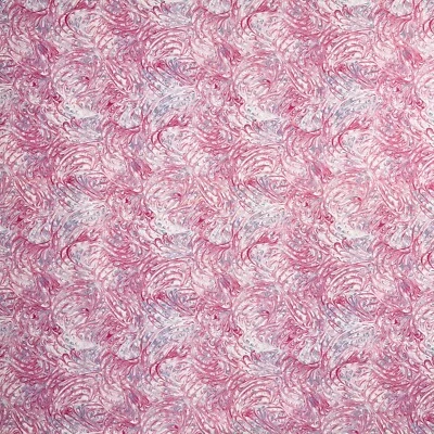 Robert Kaufman ED2596 Peacock Paint Swirl Fabric 1/2 YARD Pink and Purple Cotton - Image 1 of 4