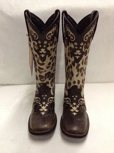Women's Crush by Durango, Leopard Print Boots, Sz 6.5 - Picture 1 of 2
