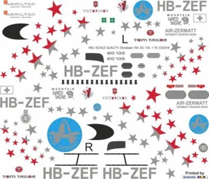Decal 164 EC 135 Air-Zermatt HB-ZEF - Picture 1 of 2