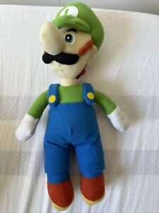 Kellytoy Luigi 2004 Plush Toy 12” Nintendo Good Condition