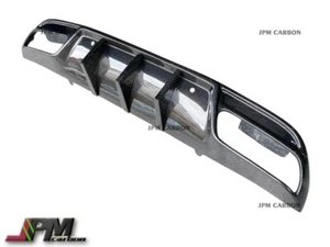For 15-18 M-Benz W205 Pre-facelift C63 C63S B Style Carbon Fiber Rear Diffuser - Picture 1 of 2