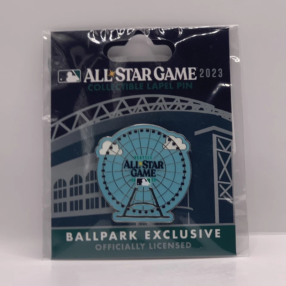 2023 ALL STAR GAME PIER 57 FERRIS WHEEL SEATTLE BALLPARK EXCLUSIVE LAPEL PIN 🎡 - Image 1 of 1