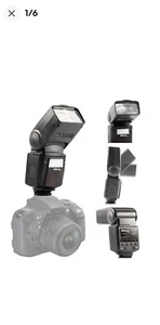 Ultimaxx Dynamic DF260VL Flash Speedlite with LED Light for Canon Nikon Fujifilm - Picture 1 of 9