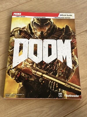 DOOM OFFICIAL STRATEGY GUIDE PRIMA PS4 XBOX ONE PC - Image 1 of 4