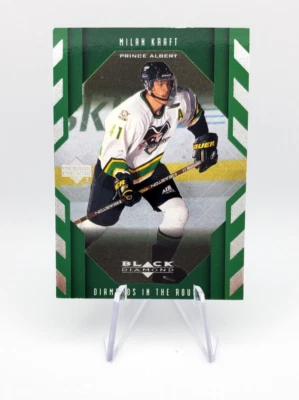 1999-00 Milan Kraft Upper Deck Black Diamond Rookie Card # 102 - Image 1 of 2