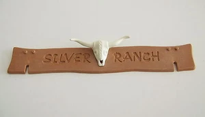 PLAYMOBIL (B3110) WESTERN - Panneau & Crane de Vache Entrée du Silver Ranch 3768 - Bild 1 von 1