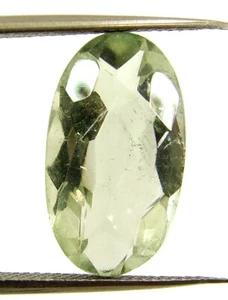 8.00 Ct Natural Green Amethyst Gemstone Stone Oval cut Wire Wrap Stone - 13704 - Picture 1 of 2