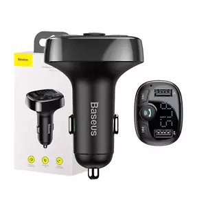 FM Transmitter Auto Radio Adapter Ladegerät 2x USB Bluetooth Zigarettenanzünder - Bild 1 von 6